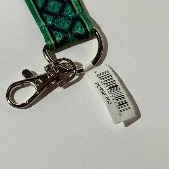 NWT Lanyard Wizarding World of Harry Potter Slytherin Green Silver ID Wallet Key - Picture 4 of 4